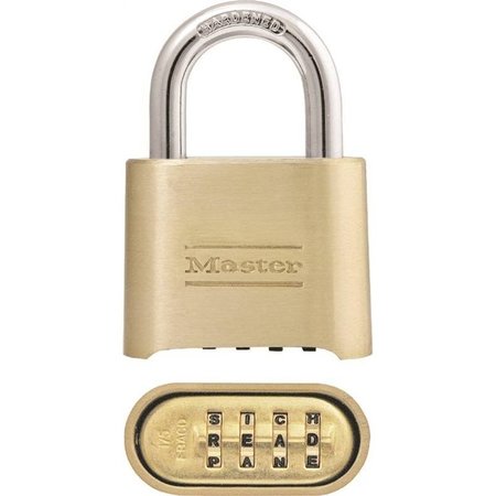 MASTER LOCK Lock 4-Digit Resettable 2Inch 175DWD